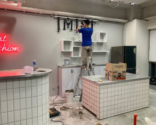 台北店面油漆, 台北油漆粉刷, 台北油漆工程推薦, 台北油漆工程